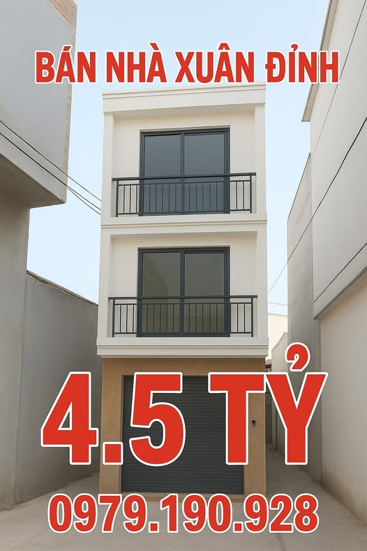 Nhà riêng Xuân Đỉnh, Bắc Từ Liêm 33m² giá 4.5 tỷ - Sổ đỏ chính chủ, giao thông thuận tiện!