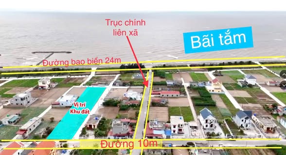 Đất liền kề ven biển Thịnh Long, Nam Định, 92m² chỉ 1 tỷ - Đầu tư sinh lời ngay!
