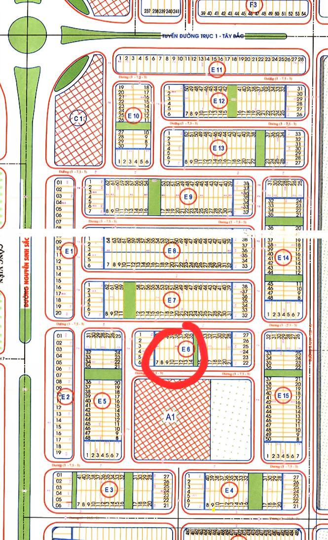 Đất nền Khu E Kim Long Đà Nẵng 95m² giá chỉ 6.5 tỷ - Gần công viên trung tâm