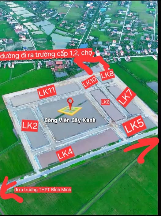 Lô đất đẹp tại khu phố Bình Minh 7, xã Bình Minh, Ninh Bình - Chỉ từ 900 triệu!