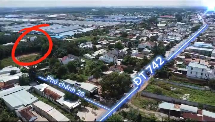 Đất thổ cư Phú Chánh, Tân Uyên 840m² - Giá thỏa thuận cực hấp dẫn!