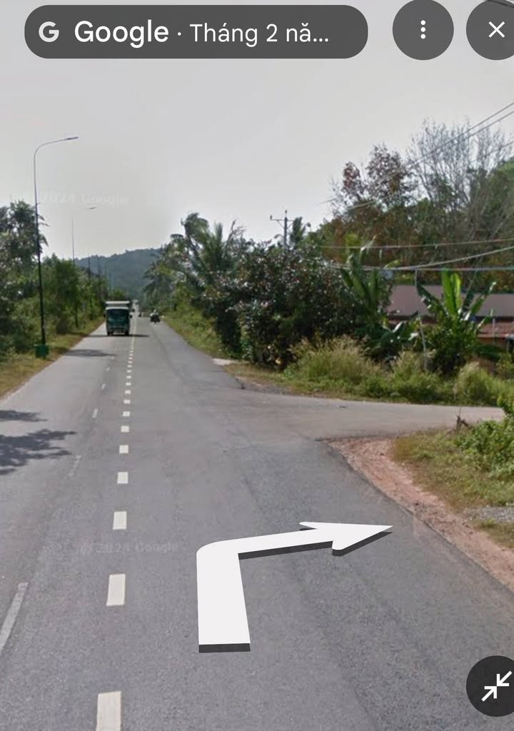 Lô đất Cửa Cạn Phú Quốc 752m² giá 2 tỷ - Sổ hồng chính chủ