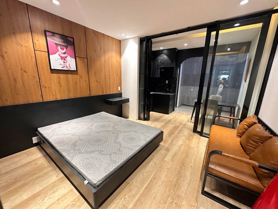 Phòng ngủ Tân Cảng Bình Thạnh 1 Phòng - Nội thất mới đẹp, gần Quận 1