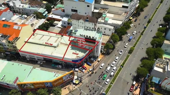 Cho thuê mặt bằng góc 2 mặt tiền đường 30/4, quận Ninh Kiều, Cần Thơ 1.400m² - Kinh doanh thuận lợi!