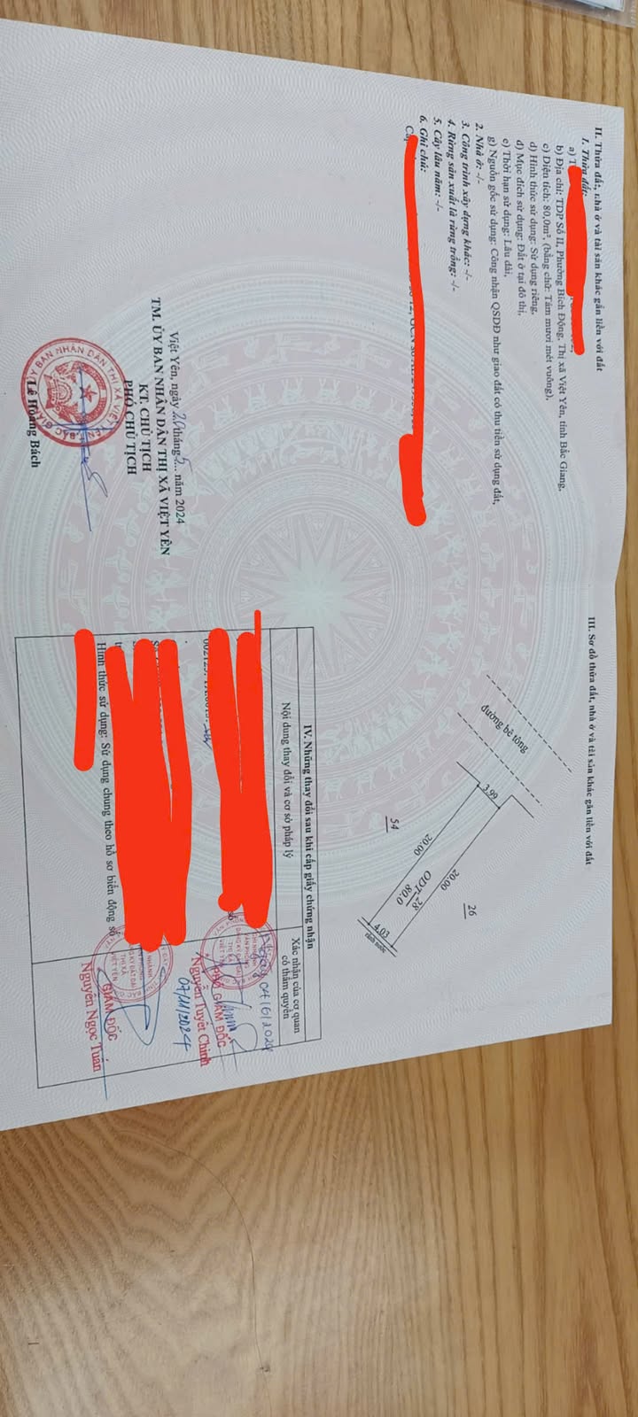 Lô đất Bích Động, Việt Yên 80m² giá 4 tỷ - Đầu tư sinh lời ngay!