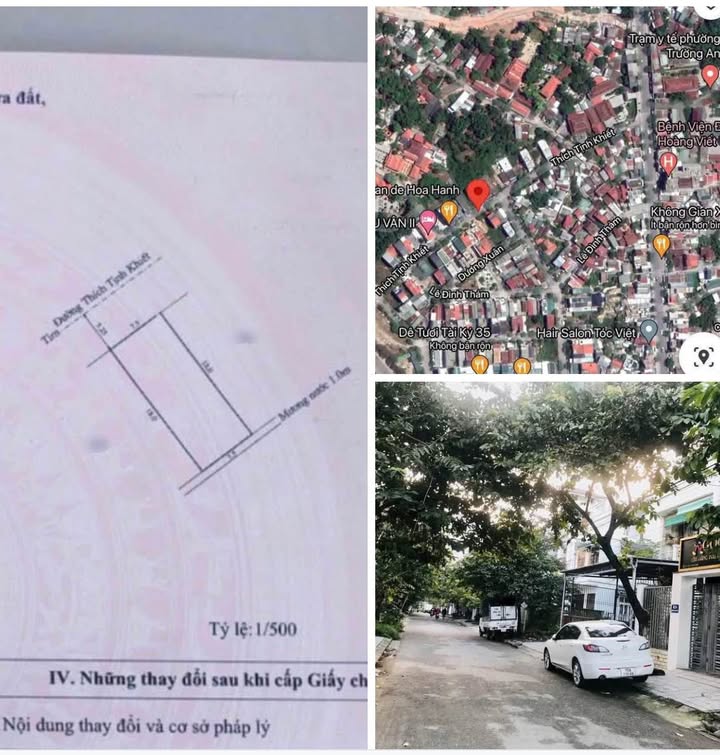 Đất 135m² mặt tiền Thích Tịnh Khiết, Huế giá 5 tỷ - Đầu tư sinh lời ngay!