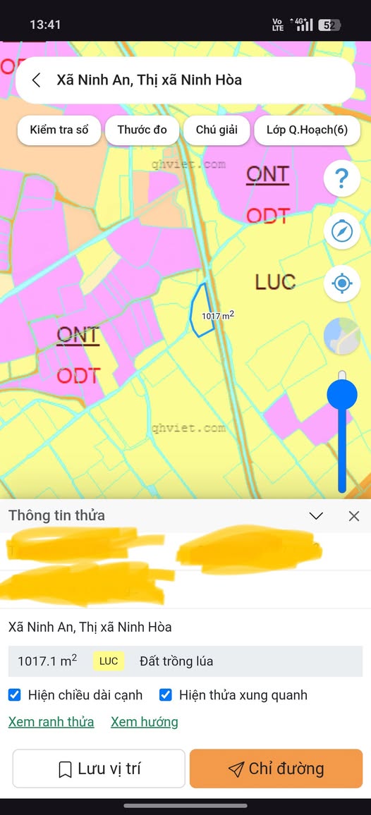 Đất nền Ninh An, Ninh Hòa 7200m² giá 216 triệu - Mặt tiền đường thông thoáng!