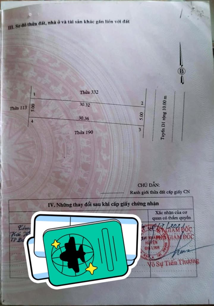 Đất nền Gio Mỹ, Gio Linh 500m² giá chỉ 600 triệu - Đầu tư lý tưởng cho gia đình trẻ!