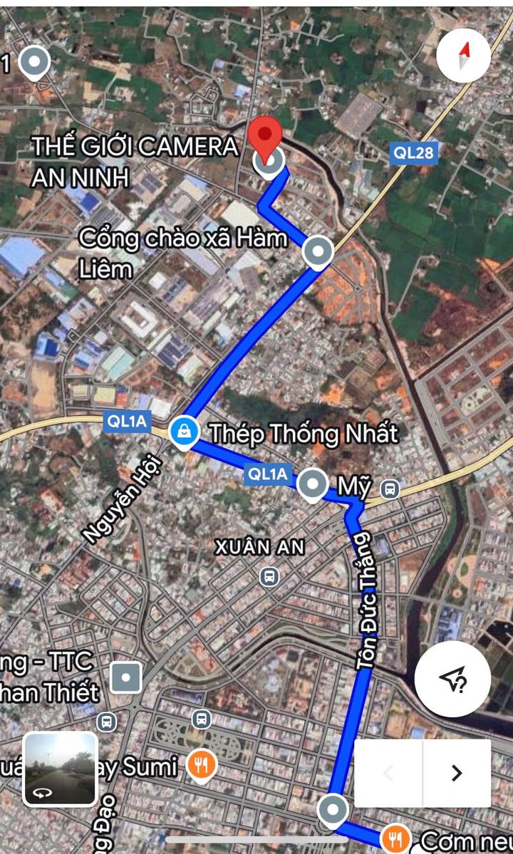 Đất nền 95m² Hàm Liêm, Hàm Thuận Bắc - Mặt tiền nhựa 8m, giá chỉ 1.4 tỷ!