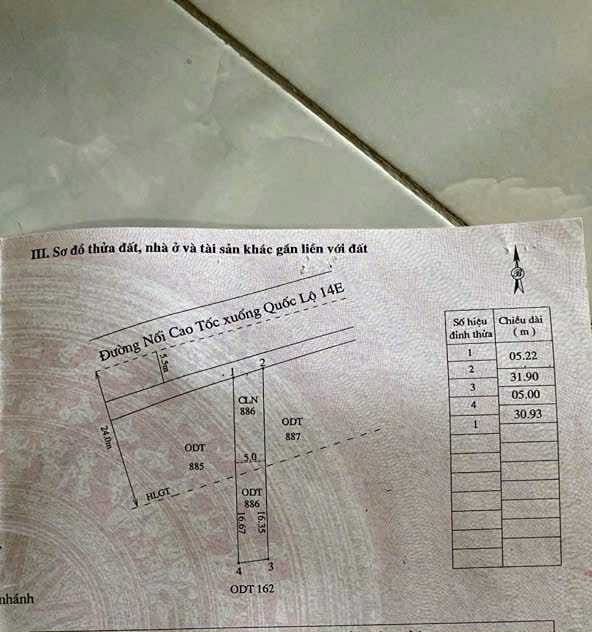 Đất thổ cư mặt tiền Huỳnh Thúc Kháng, Đà Nẵng 157m² - Giá chỉ 1.3 tỷ, đầu tư sinh lời!