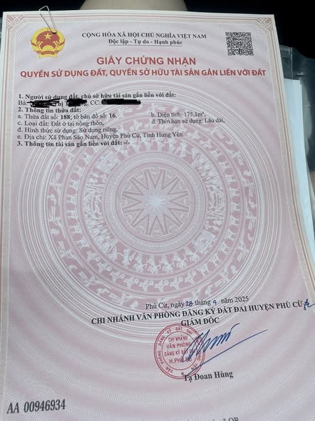 Đất nền Huyện 64, Phan Sào Nam, 175m² chỉ 15 triệu/m² - Cơ hội đầu tư tuyệt vời!