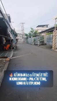 Lô đất mặt tiền kinh doanh Phước Tỉnh, Long Hải 150m² giá 2 tỷ - Cơ hội đầu tư tuyệt vời!