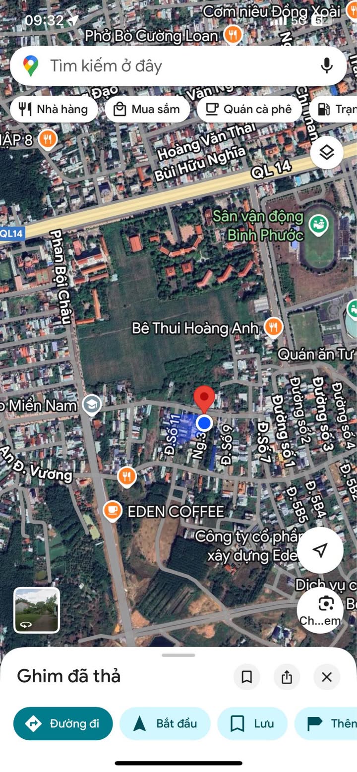 Đất nền Tân Bình 2500m² giá 1.9 tỷ - Vị trí đắc địa gần Sân Vận Động