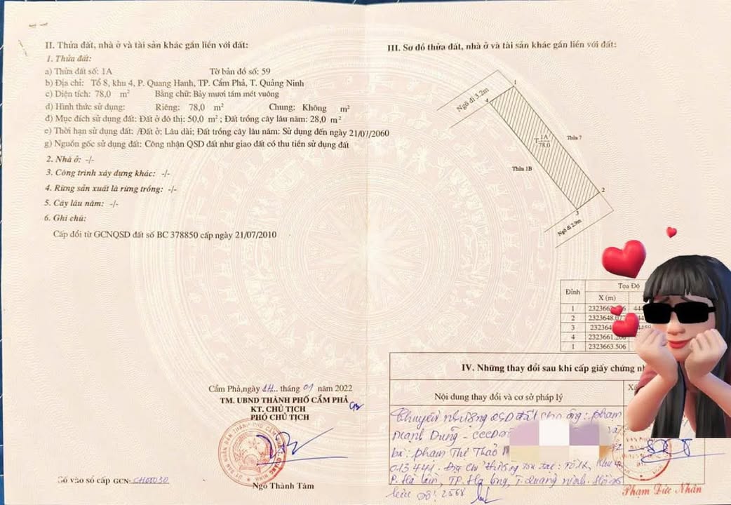 Đất mặt tiền 2 mặt đường tại km9 Quang Hanh 78m² giá chỉ từ 600 triệu - Đầu tư sinh lời ngay!