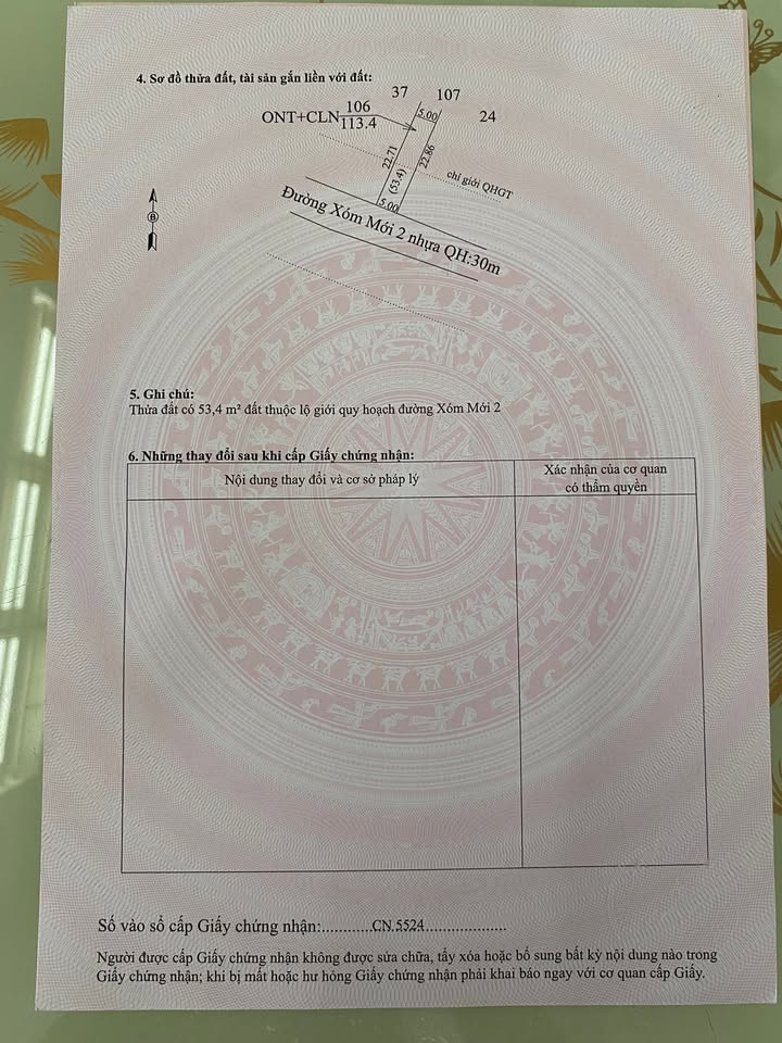 Đất mặt tiền Trí Bình, Châu Thành 205m² giá 300 triệu - Sổ đỏ chính chủ