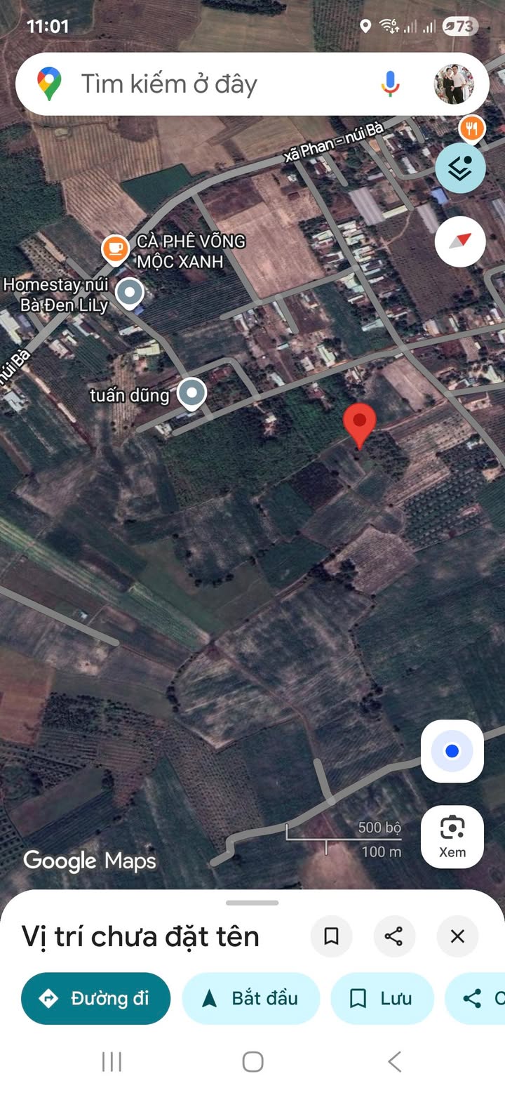 Đất thổ cư 266m² xã Phan, Tây Ninh giá 550 triệu - Xây dựng Homestay lý tưởng!