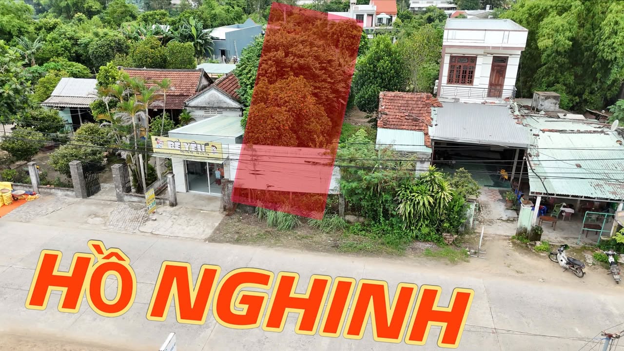 Đất mặt tiền đường Hồ Nghinh 168.6m² giá 2.7 tỷ - Đầu tư sinh lời tuyệt vời!