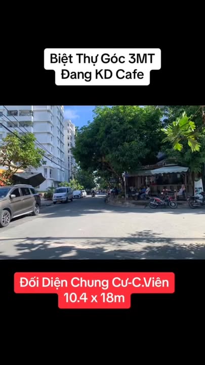 Biệt thự góc 3 mặt tiền An Dương Vương 187.2m² giá 17.9 tỷ - Kinh doanh cafe đông khách!