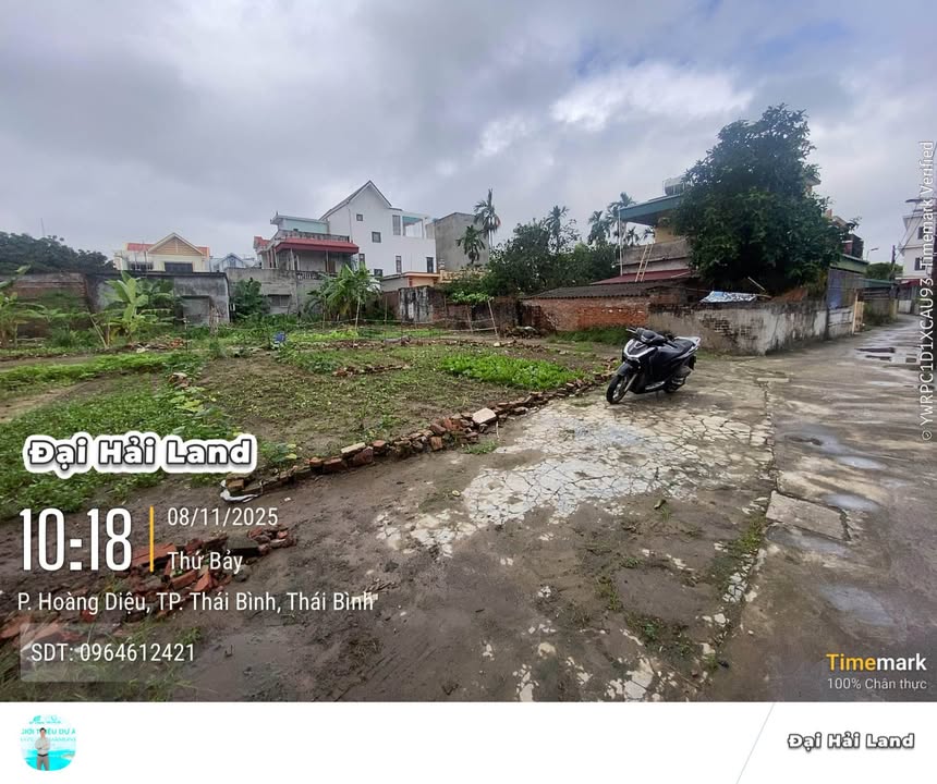 Đất Tổ 4 Hoàng Diệu, Thái Bình 60m² giá 1 tỷ - Vị trí đẹp ngay chân cầu Bảo Tàng