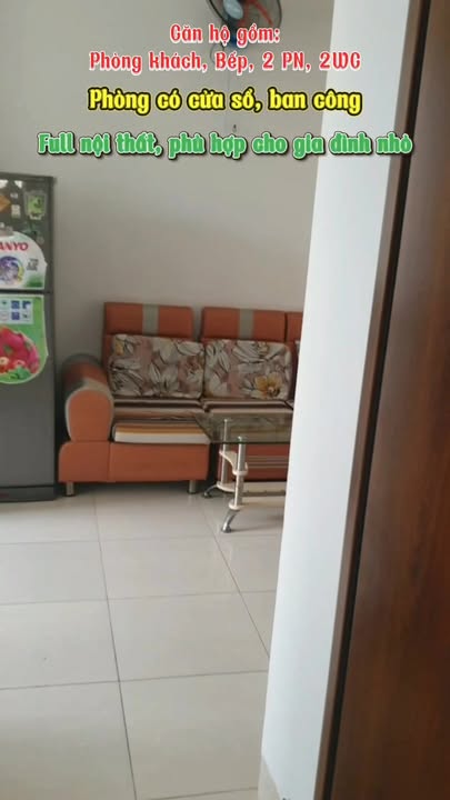 Căn hộ cho thuê phường Phước Hải 2PN giá 8 triệu - Sẵn sàng vào ở ngay!
