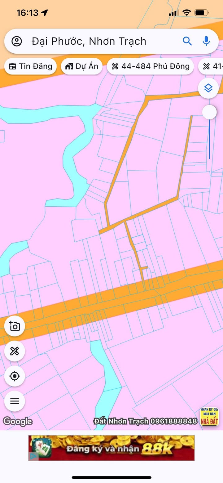 Đất thổ cư Nhơn Trạch 120m² giá 1.8 tỷ - Sổ hồng riêng, chính chủ!