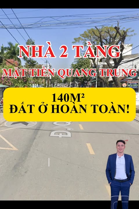 Nhà mặt tiền Quang Trung, Quảng Ngãi 140m² giá 5 tỷ - Cơ hội đầu tư hấp dẫn!