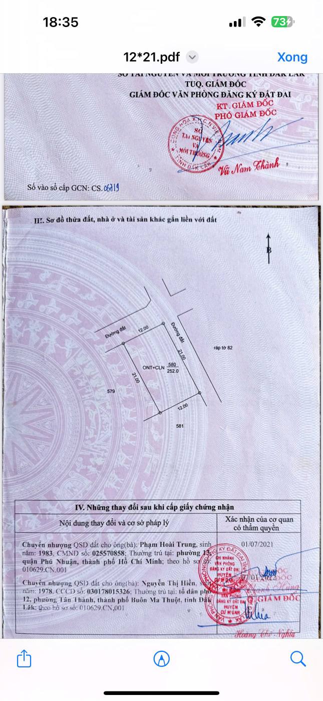 Đất Cuôr Đăng Cư M'gar 252m² giá 850 triệu - Đường ô tô vào thoải mái!