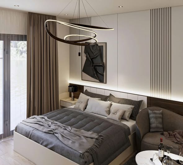 Căn hộ cho thuê đường Hoàng Quốc Việt, Hạ Long 6.5 triệu - Nội thất xịn sò, view đảo Tuần Châu