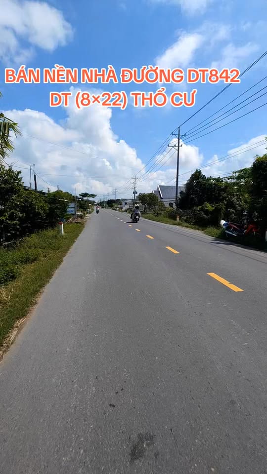 Đất nền chính chủ đường ĐT842, An Bình, Đồng Tháp 177m² - Pháp lý rõ ràng