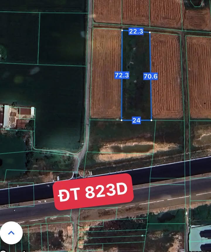 Đất nền ấp 1 Đức Hoà Đông 1562m² giá 7.8 tỷ - Đầu tư sinh lời ngay!