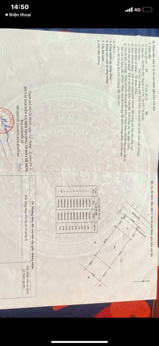 Đất nền Bình Mỹ, Củ Chi 566m² giá 9.8 tỷ - Vị trí đắc địa, dễ dàng đầu tư!