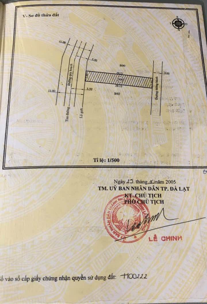 Đất liền kề đẹp tại KQH Ngô Quyền, Cam Ly, Đà Lạt 145m² giá 9 tỷ - Cơ hội đầu tư hấp dẫn!