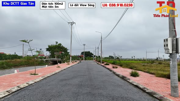 Đất nền Giao Tân, Giao Thuỷ 100m² - View sông tuyệt đẹp, thỏa thuận giá!