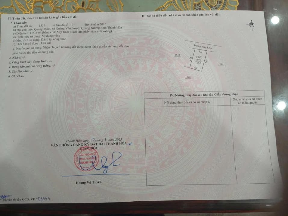 Đất nền Quảng Ngọc 124m² giá chỉ 400 triệu - Cơ hội đầu tư tuyệt vời!