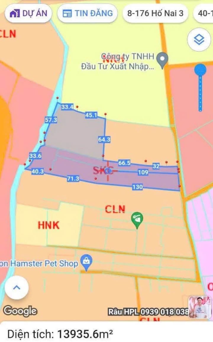 Đất nền quy hoạch SKC tại xã Bình Minh, Trảng Bom 14.000m² - Giá tốt, thương lượng nhanh!