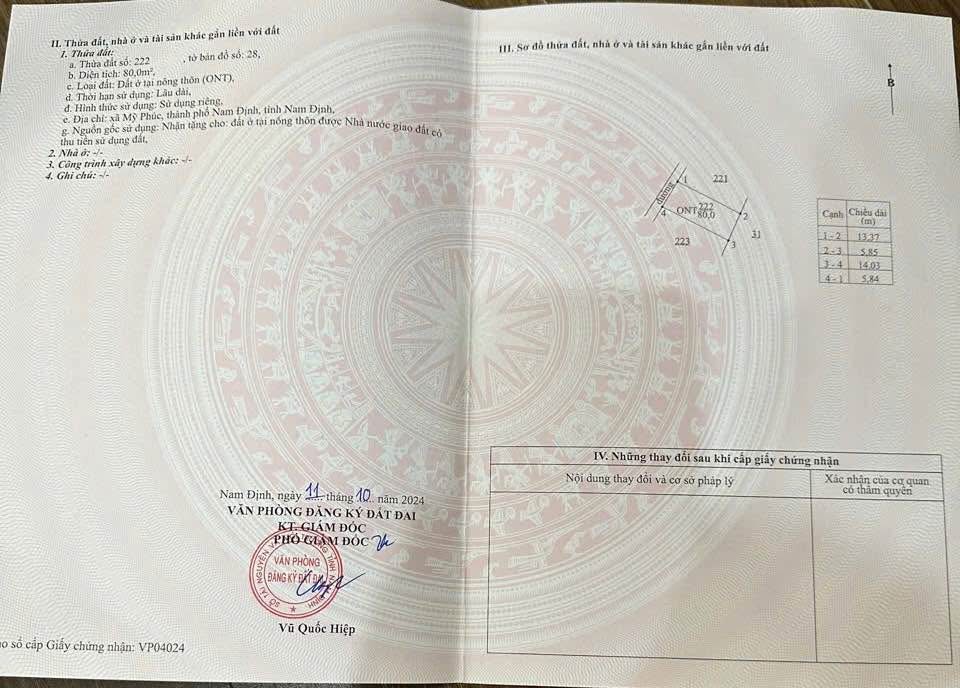 Đất nền Mỹ Phúc 80m² giá chỉ 1.12 tỷ - Cơ hội đầu tư tuyệt vời!