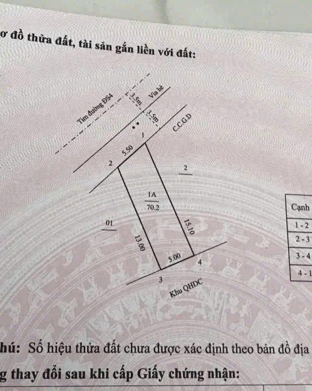 Đất mặt tiền Hà Thanh 2, Quy Nhơn 70m² giá 3.5 tỷ - Cơ hội đầu tư sinh lời!