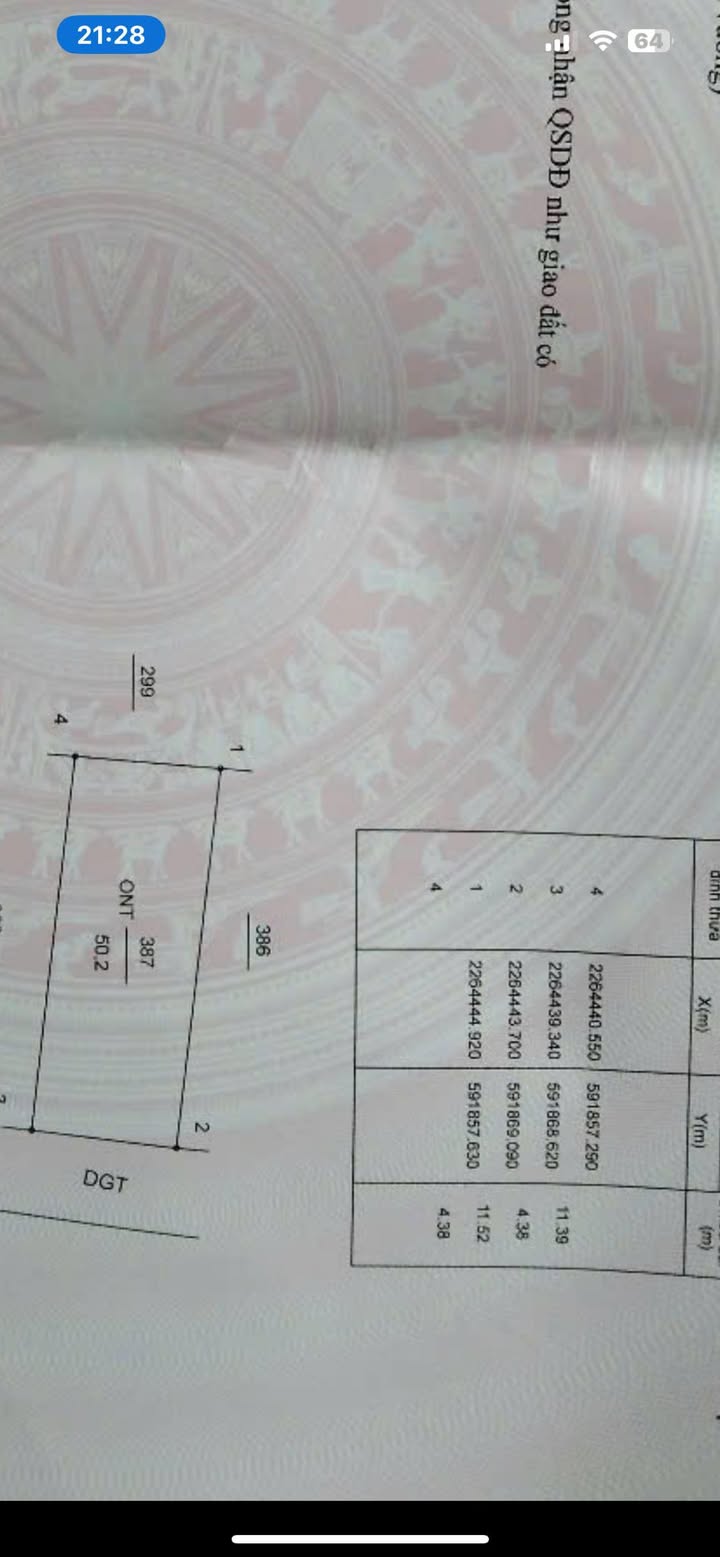 Đất Vũ Đông, phường Trần Lãm, 50.2m² giá 700 triệu - Hướng Đông, ô tô đỗ thoải mái!