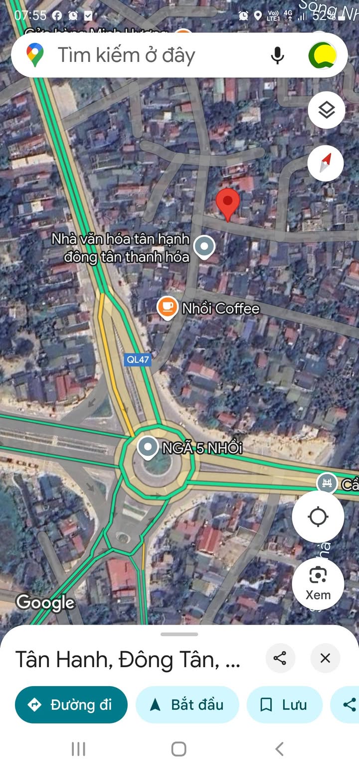 Đất nền phường Đông Tân 75m² giá 1,05 tỷ - Đường thông ô tô thuận tiện!