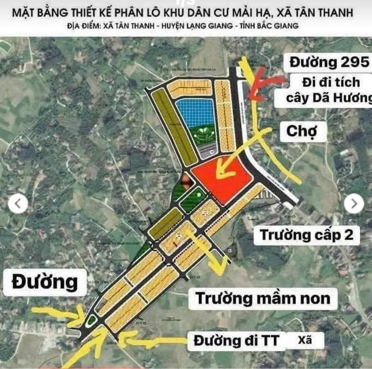 Đất nền Tân Thanh Bắc Giang 90m² giá 1.3 tỷ - Cơ hội đầu tư tuyệt vời!