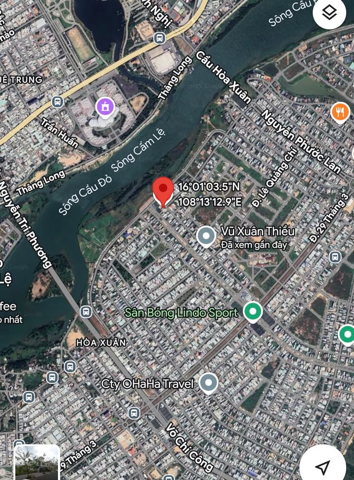 Đất nền Hòa Xuân 100m² giá 6.x tỷ - Vị trí tiềm năng gần sông