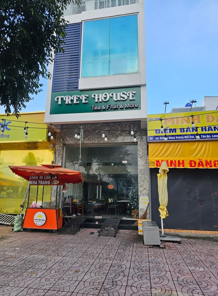 Mặt bằng kinh doanh 90m² tại 189 Hùng Vương, Tân An - Giá thuê chỉ 10 triệu/tháng!