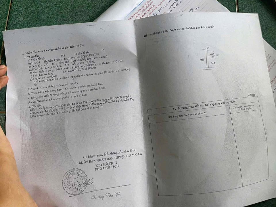 Nhà riêng đường Lý Nam Đế, xã Quảng Phú, 270m² giá 1.5 tỷ - Chính chủ bán gấp!