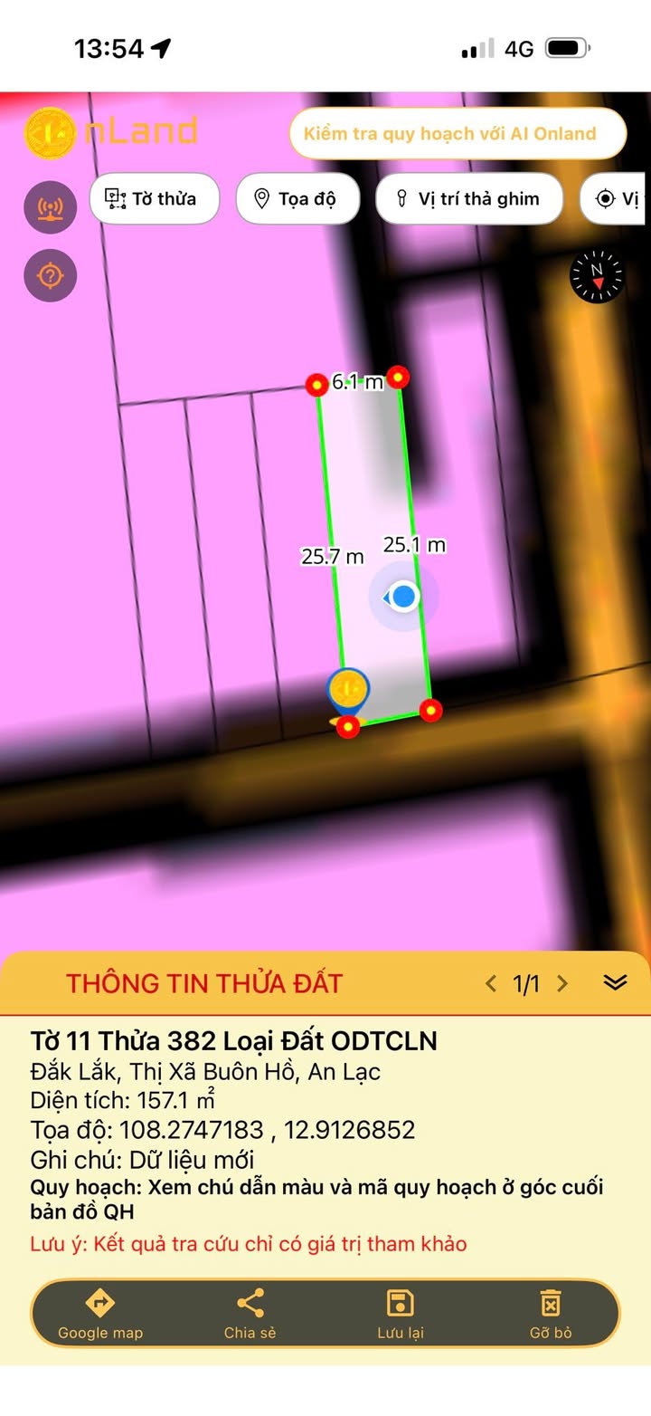 Đất mặt tiền đường A Miên Đoan, An Lạc, Buôn Hồ 152m² giá 1.35 tỷ - Đất bằng như sân bay!