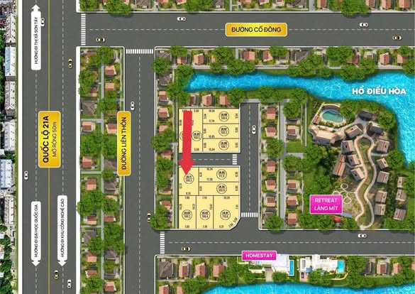 Lô đất đẹp Đoài Phương Thạch Thất 103.6m² - Đầu tư sinh lời ngay!