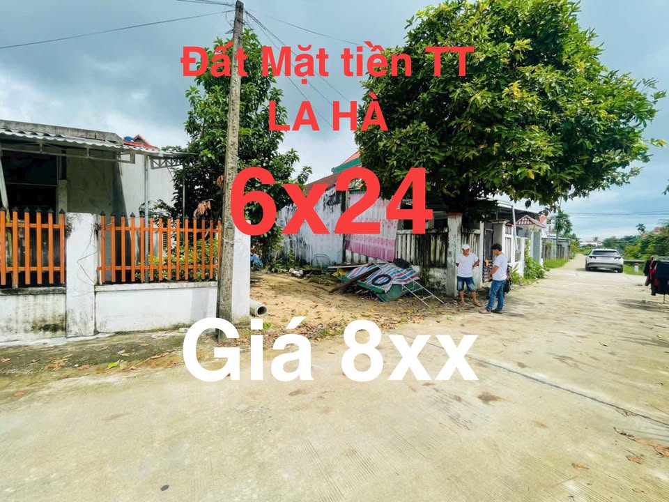 Đất mặt tiền Phạm Hữu Nhật, La Hà 144m² giá 800 triệu - Cơ hội hiếm có chờ bạn!