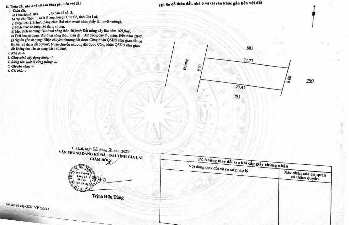 Đất nền thôn 1 Ia Blang, Chư Sê 224m² giá 520 triệu - Đầu tư sinh lời ngay!