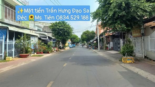 Bán nhà mặt tiền Trần Hưng Đạo Sa Đéc 32m² giá 2.7 tỷ - Sổ hồng chính chủ