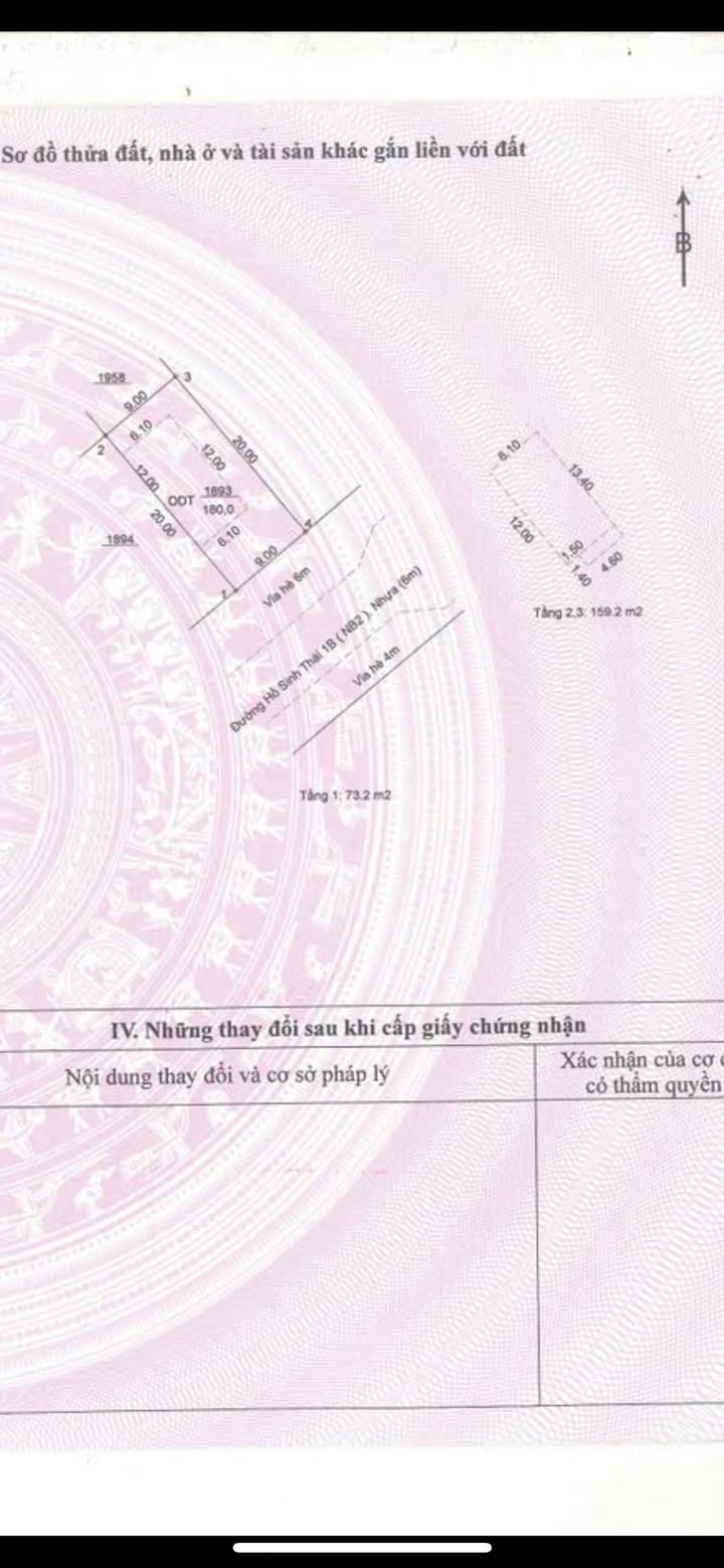 Bán gấp Townhouse Biệt thự Vườn Thiên Đàng 1, 180m² giá 4 tỷ - Cơ hội hiếm có cho giới nhà giàu!