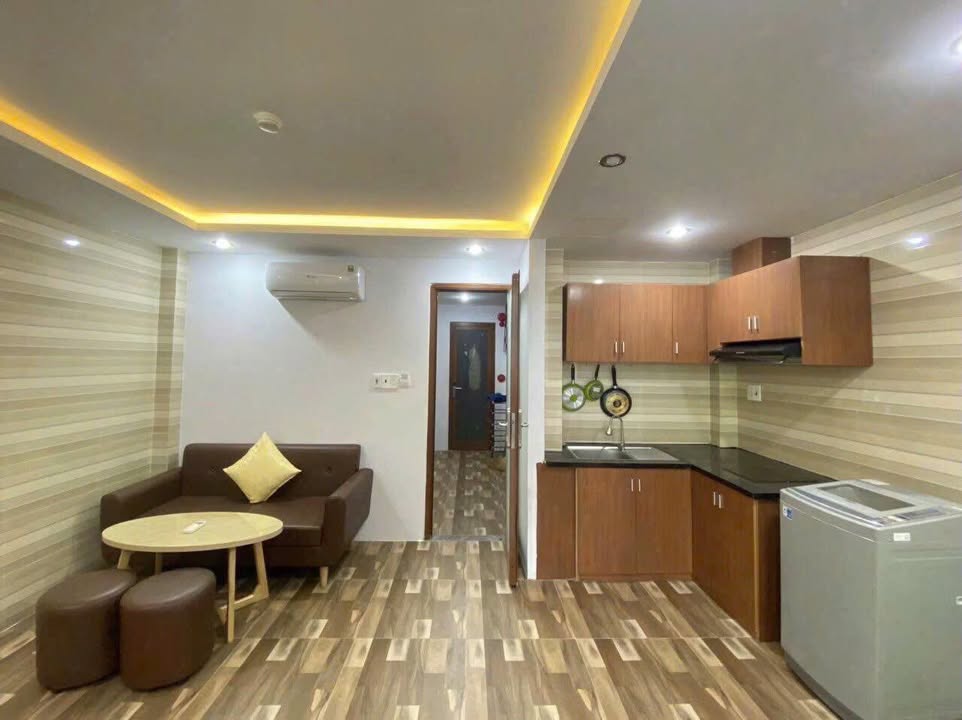 Căn hộ cho thuê đường Trần Khánh Dư, Mỹ An 1PN giá 6 triệu - Đầy đủ nội thất, gần biển!